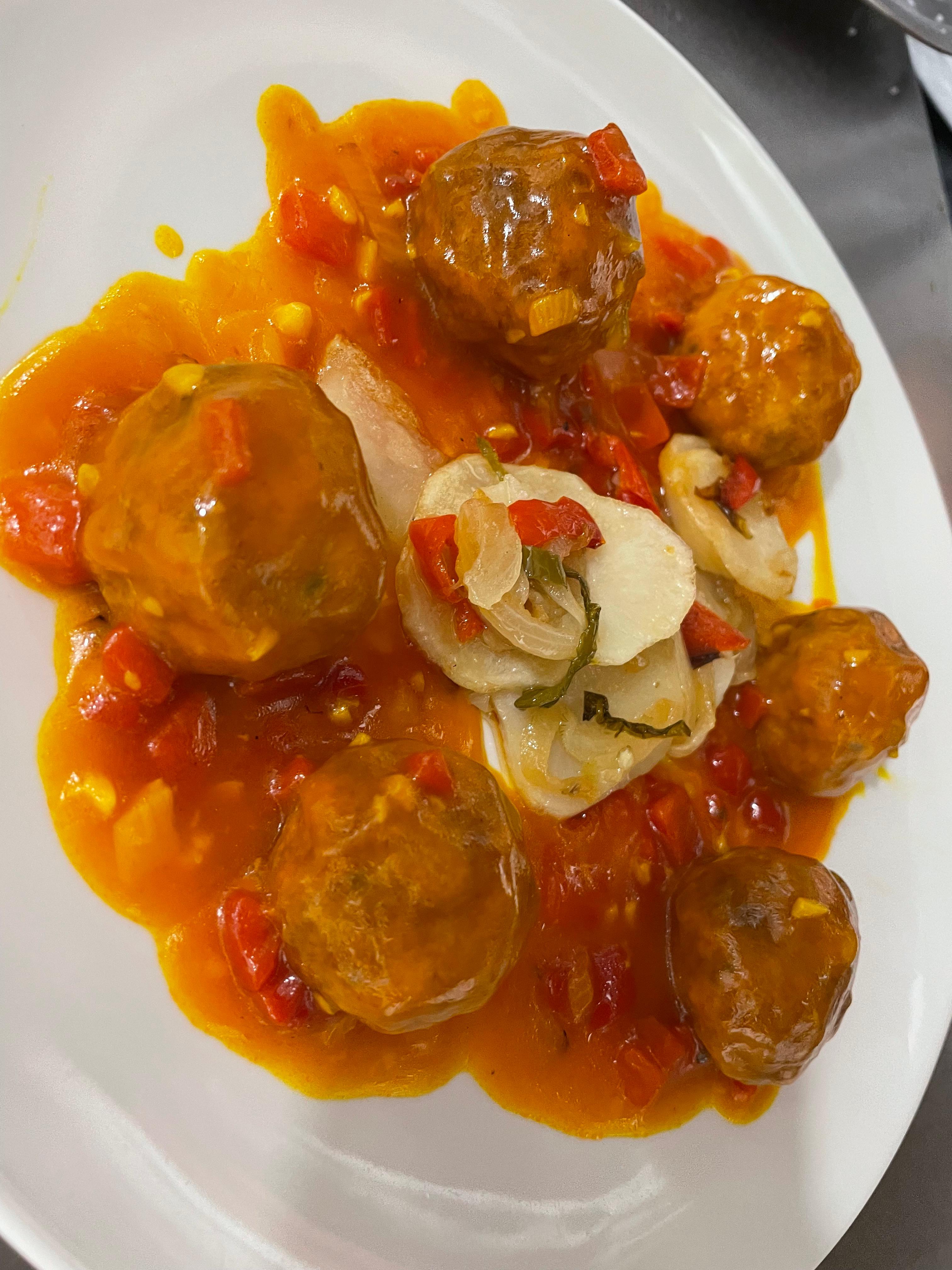 Albondigas de pescado